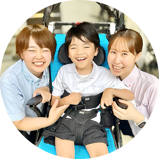 ご利用者さまとスタッフ